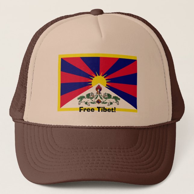 Boné Tibet livre! (Frente)