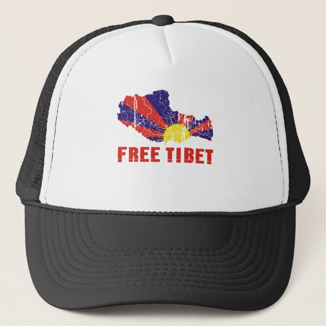 BONÉ TIBET LIVRE/LIBERDADE TIBETANA (Frente)
