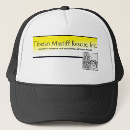 Boné Tibetan Mastiff Rescue Trucker Hat