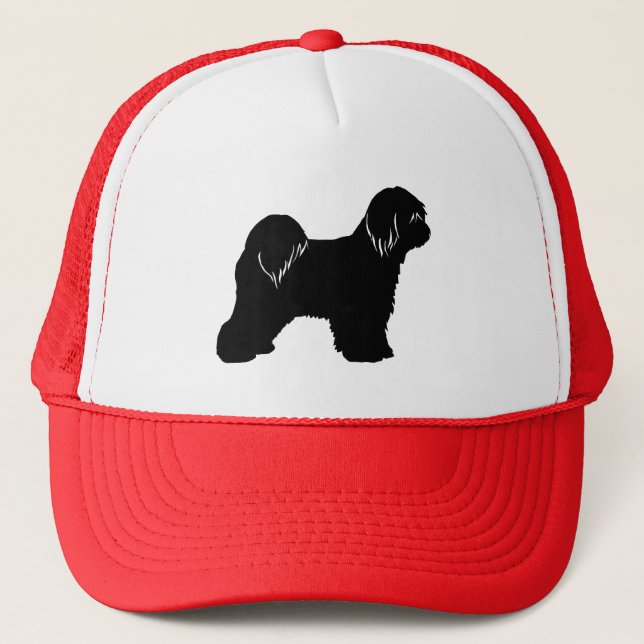 Boné Tibetano Terrier Silhouette (Frente)