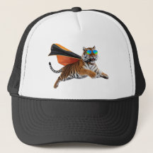 Tiger Superherói Baseball Hat