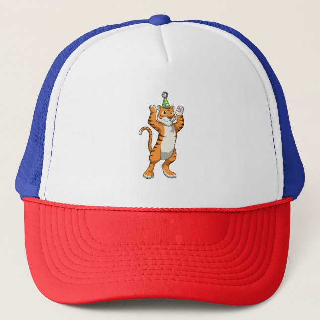 Boné Tigre com o Partido do Chapéu (Frente)