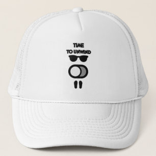 Boné Time to Unwind Funny Relax Mode Design