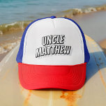 Boné Tio Modern Simples Comic Legal<br><div class="desc">Esta design simples e moderna é composta por tipografia sã-serif.</div>