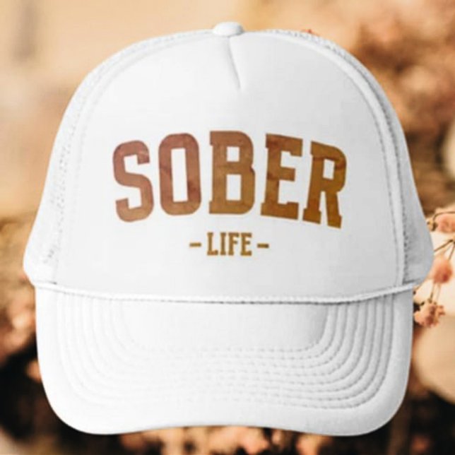 Boné Tipografia Sober Life (Criador carregado)