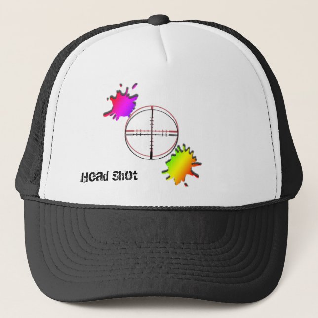 Boné tiro principal do paintball (Frente)