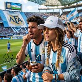 Boné Toca Argentina Personalizada em Negrito Desig