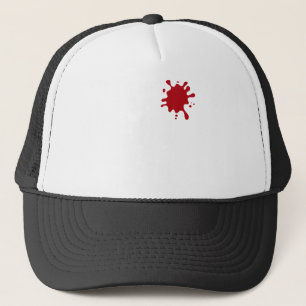 Boné Toca de Caminhoneiro com Logotipo Vermelho Tomate 