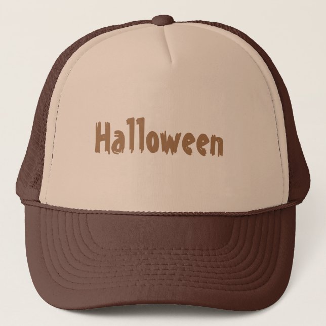 Boné Toca de Caminhoneiro de Halloween Assustadora e Di (Frente)