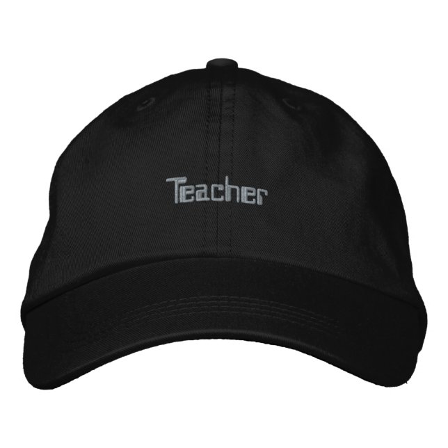 Boné Toca do Professor Texto Personalizado Chapéu Elega (Frente)