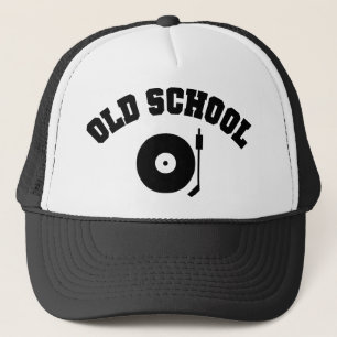 Boné Tocador de Discos de DJ Old School