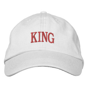 Boné Tocaia KING Texto Impresso Cor Branca Qualidade-Ca
