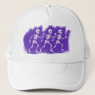 Boné Tocas de Esqueleto Amigáveis - Gorro Fofo e Assust