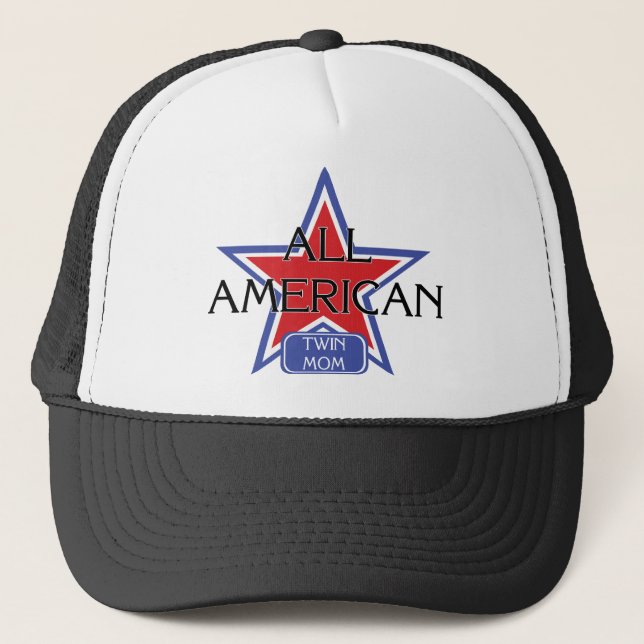 Boné Toda a mamã gêmea americana (Frente)