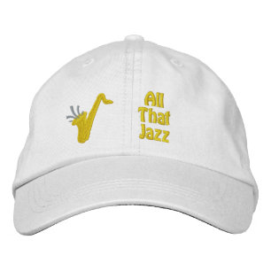 Boné Toda aquela Boina Bordada de Jazz