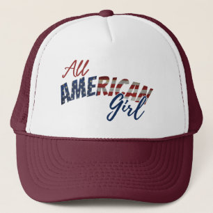 BONÉ TODA GAROTA AMERICANA TRUCKER HAT