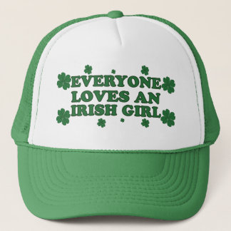 Boné Todos ama um chapéu irlandês da menina