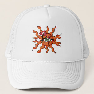 Boné Todos os Raios de Cogumelo Vendo Sol
