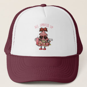 Boné Todos Pulverizados - Engraçada Árvore de Natal Bou