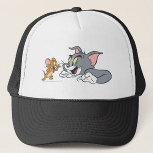Boné Tom e Jerry Fazem Rostos