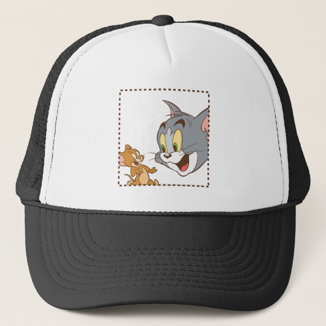 Boné Tom e Jerry Stamp (Frente)