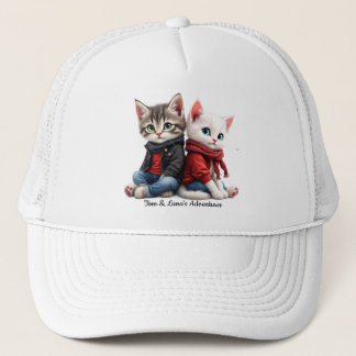 Boné Tom & Luna Everyday Hat – Cute Cat Couple Baseball