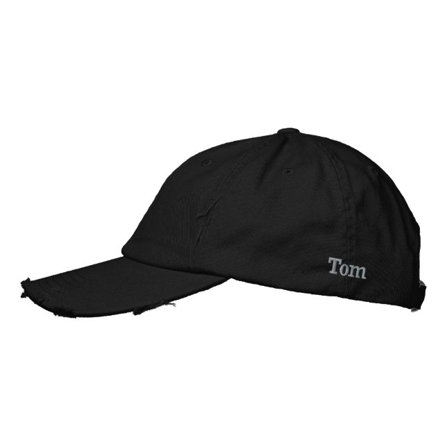 Boné "Tom" Nome Masculino Bordado, (Esquerda)