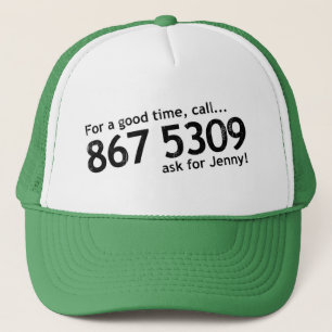 Boné Tommy 867 5309 Tutone
