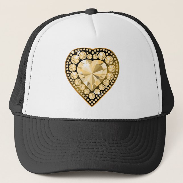 Boné Topaz Gem Heart (Frente)