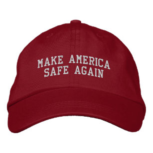 Boné Torne a América segura novamente bordado no chapéu