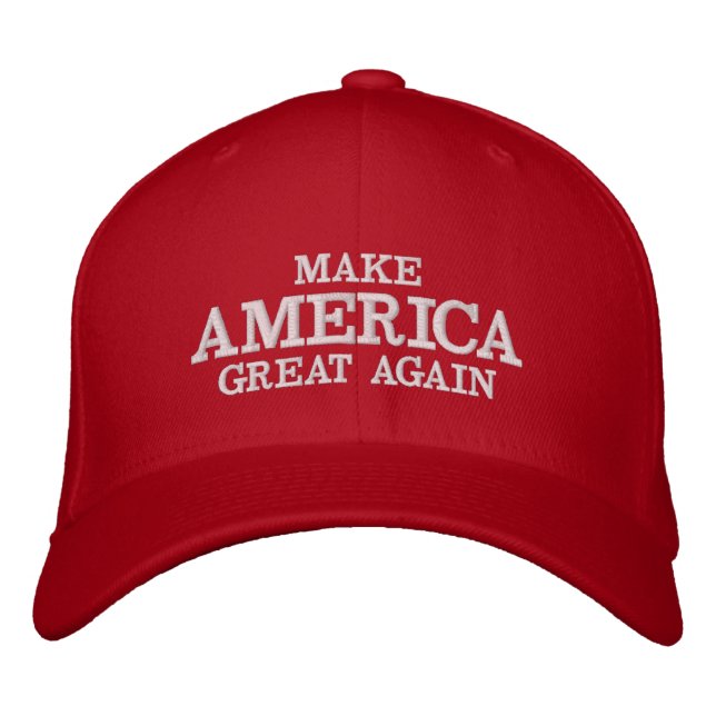 Boné Torne o Excelente americano novamente MAGA 47 Red  (Frente)