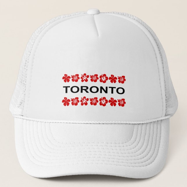 Boné Toronto Red Aloha Bandas Light-Color (Frente)