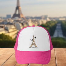 Torre Eiffel Chic Trip em Paris Personalizável