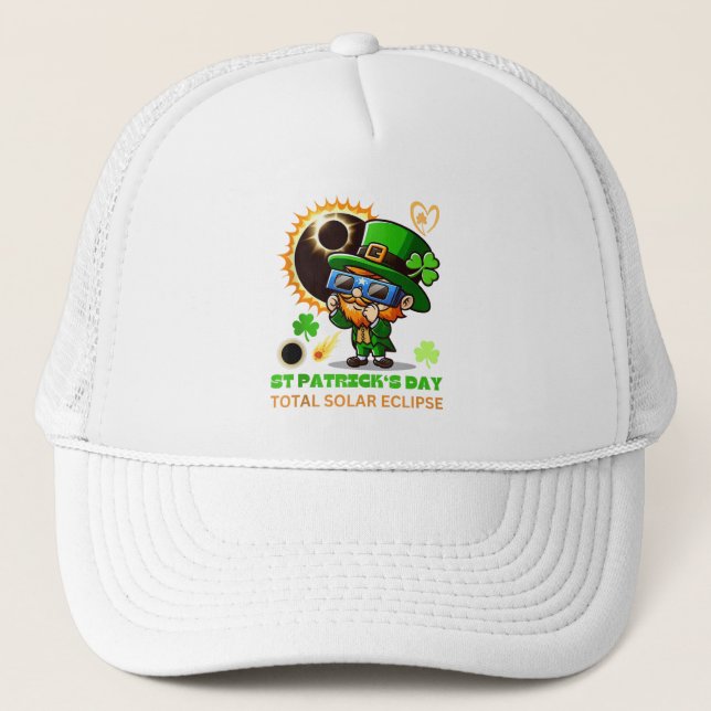 Boné Total de presentes engraçados no Dia de São Patríc (Frente)