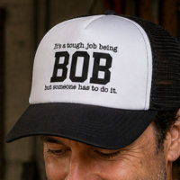 Trabalho Difícil Ser Bob Presente Personalizado No