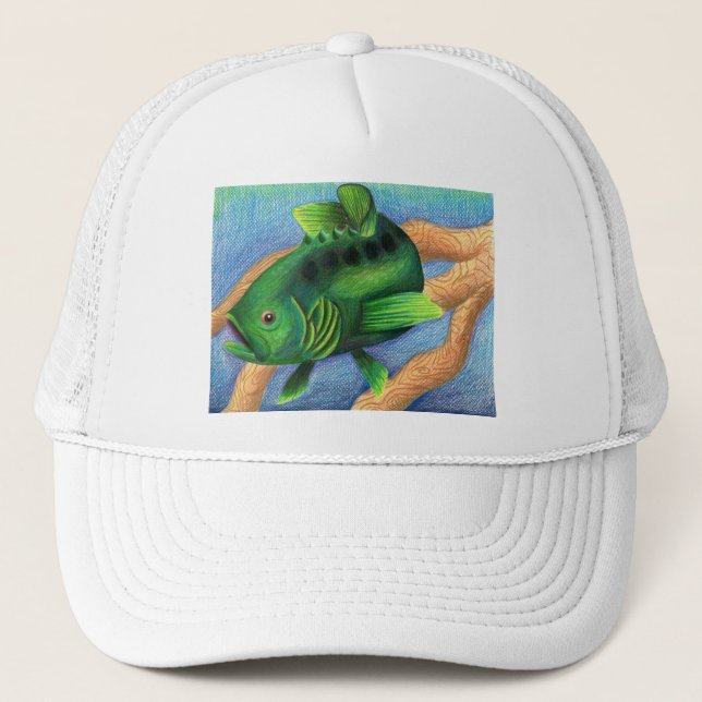 Boné Trabalhos de arte de vencimento por L. Miller, (Frente)