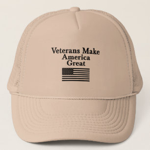 Boné Tracker Hat: Veteranos fazem Excelente na América