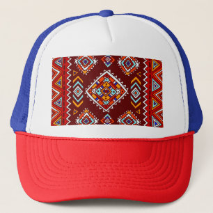Boné Tradicional textura tribal, étnica perfeita.