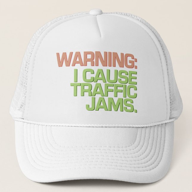 Boné TRAFFIC JAMS hat - escolha a cor (Frente)