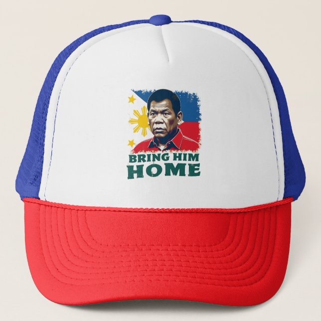 Boné Traga-O Para Casa Apoiador Digong Duterte (Frente)