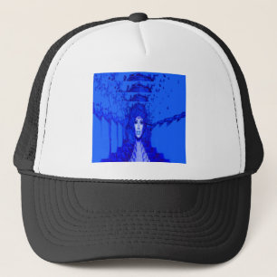 Boné Trança Azul