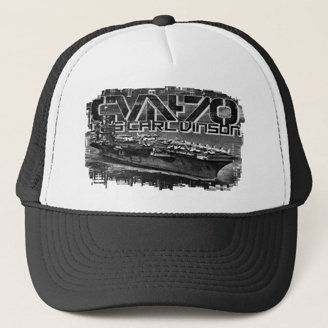 Boné Transportadora Carl Vinson Trucker Hat (Frente)