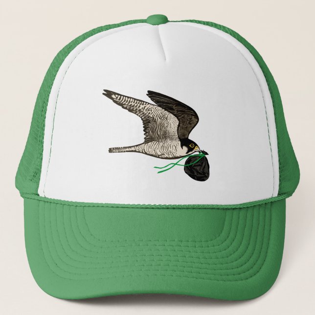 Boné Trash Falcons Trucker Hat - Oakland Green! (Frente)