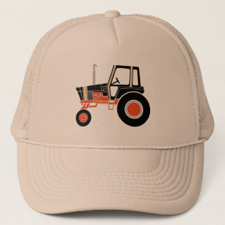 Boné Trator Hat Preto