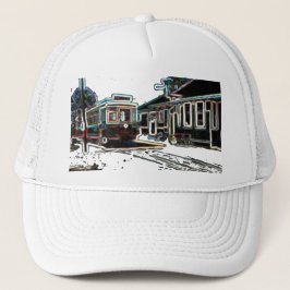 Boné TRC Neon Streetcar em stn White Trucker Hat