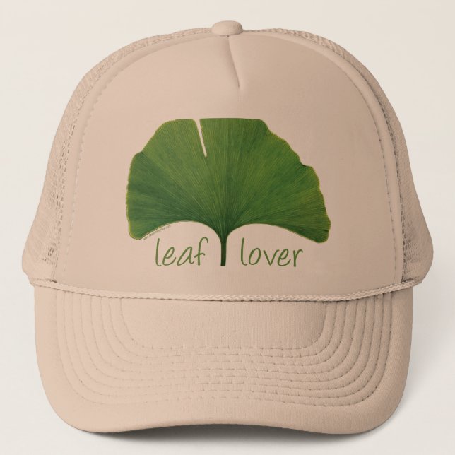 Boné Tree Hugger, Leaf Lover - Ginkgo (Frente)