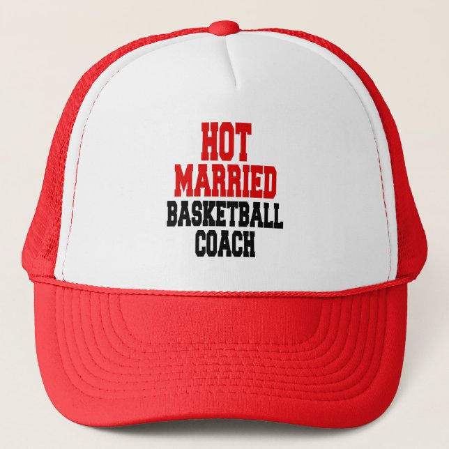 Boné Treinador de Basquete Casado Quente (Frente)