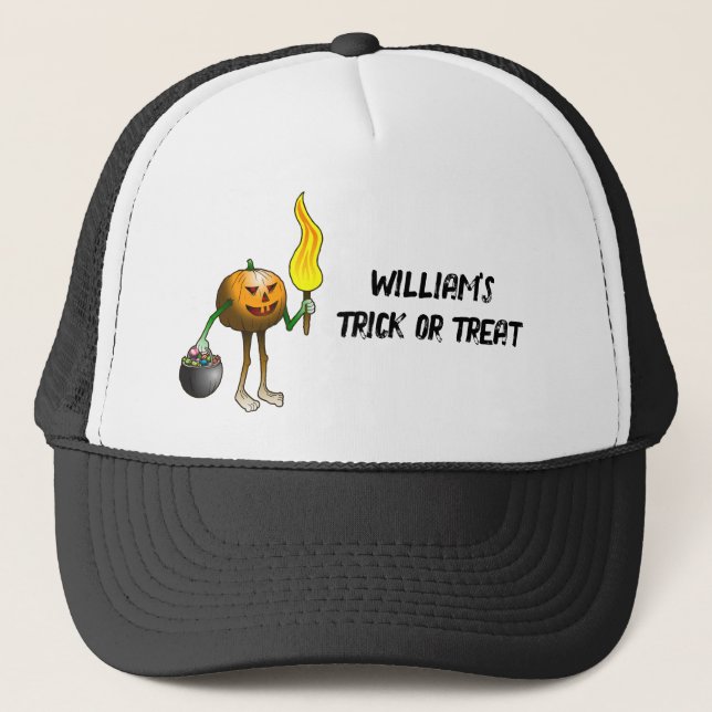 Boné Trick or Treat pumpkin (Frente)