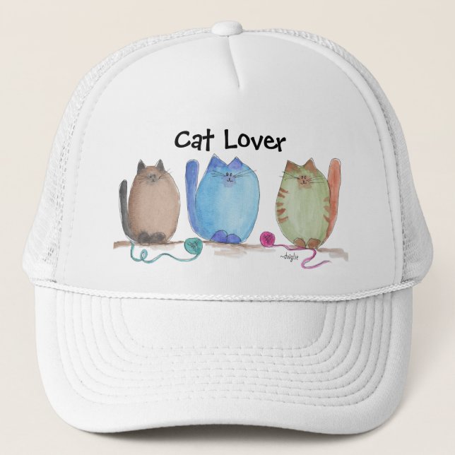 Boné Trío de Gatinhos (Frente)