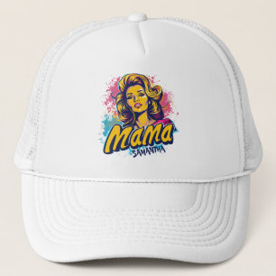 Boné Trô Personalizado Da Pop De Arte Da Mamãe (14)